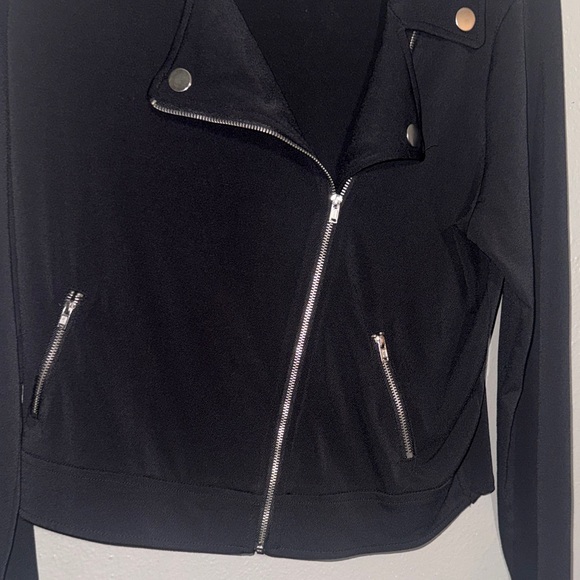 Candie's Black Blazer with Silver Accents - Picture 2 of 5